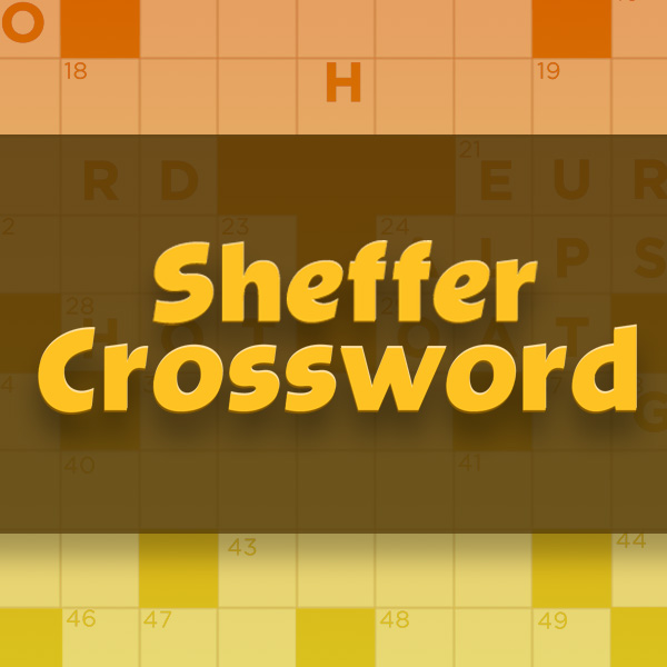 Sheffer crossword store puzzle